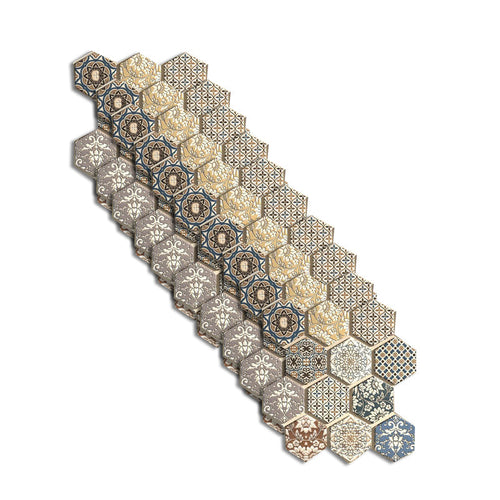 BowLift | Contemporary Peel-and-Stick Tiles Mosaic Tiles Peel-and-Stick Wall Tile