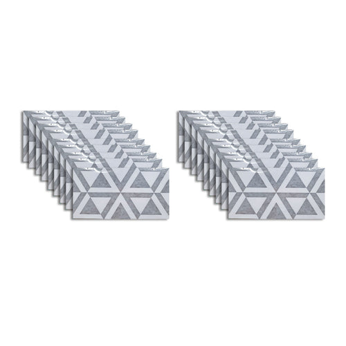 BowLift | PVC Peel & Stick Tile Kitchen waterproof splash guard Peel and Stick Wall Tile Set of 18