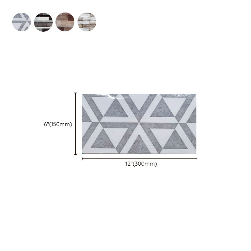BowLift | PVC Peel & Stick Tile Kitchen waterproof splash guard Peel and Stick Wall Tile Set of 18