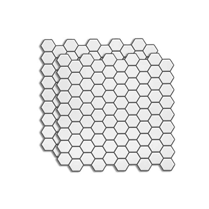 BowLift | Polygon Metal Peel and Stick Back Wall Tile PVC Peel and Stick Tile for the Kitchen
