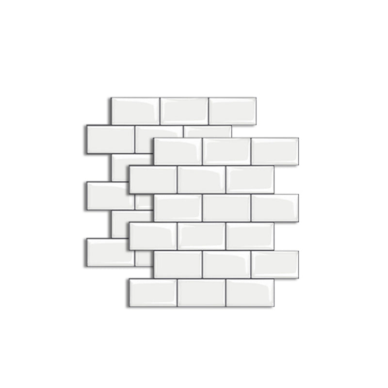 BowLift | Mosaic Tile Peel & Stick Tile PVC Kitchen Backsplash Peel and Stick Wall Tile