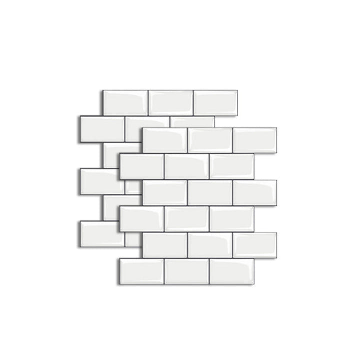 BowLift | Mosaic Tile Peel & Stick Tile PVC Kitchen Backsplash Peel and Stick Wall Tile