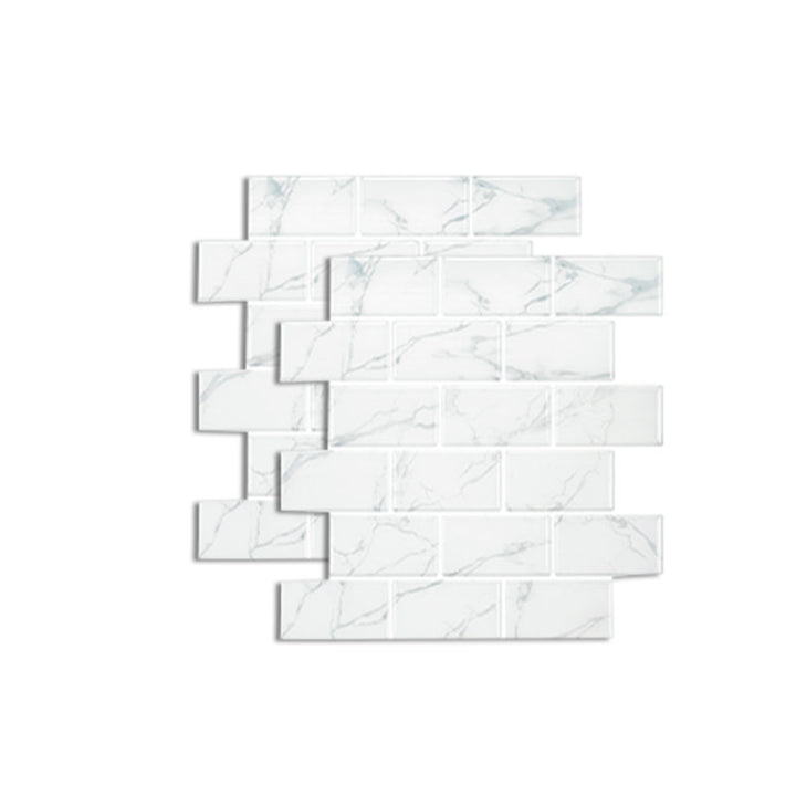 BowLift | Mosaic Tile Peel & Stick Tile PVC Kitchen Backsplash Peel and Stick Wall Tile