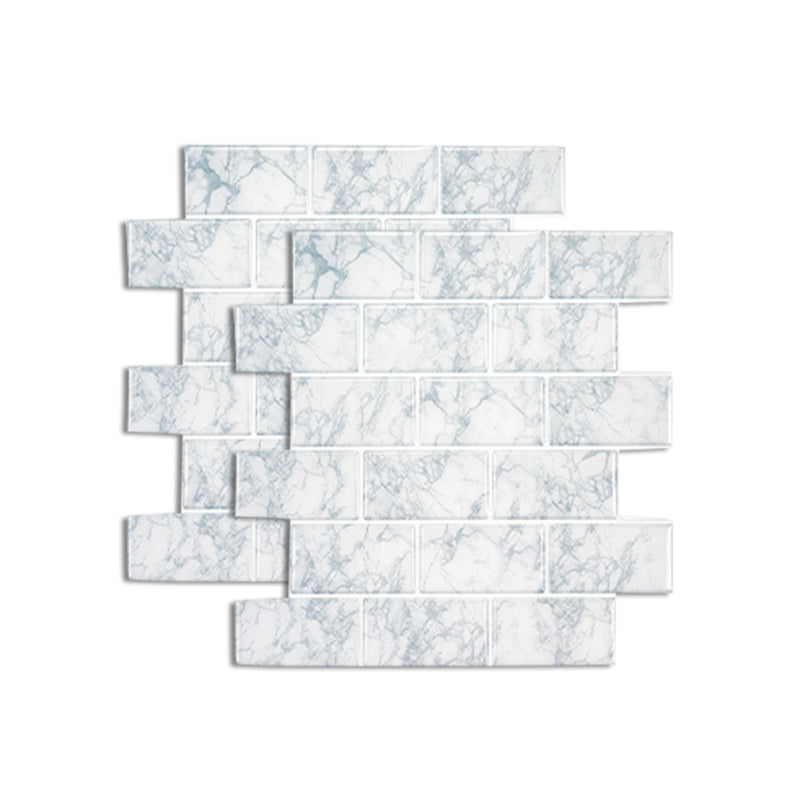 BowLift | Mosaic Tile Peel & Stick Tile PVC Kitchen Backsplash Peel and Stick Wall Tile