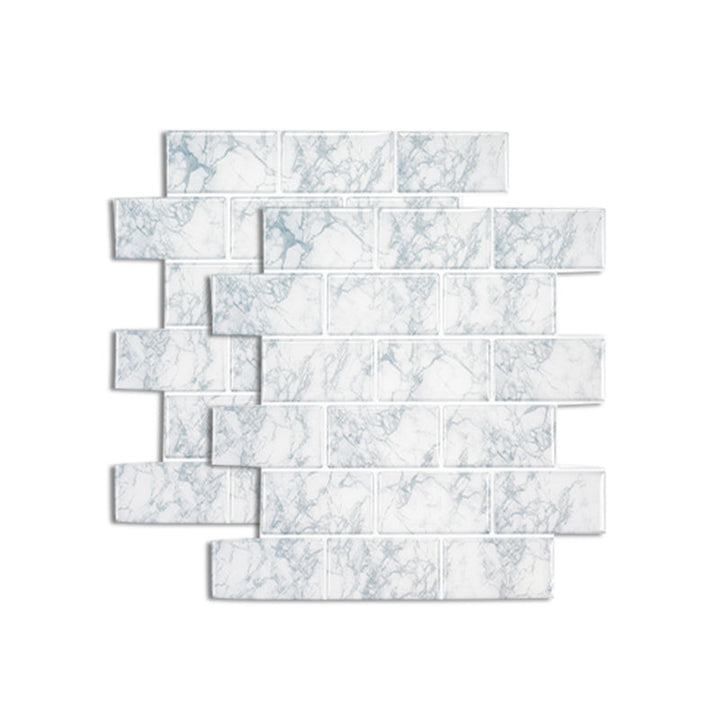 BowLift | Mosaic Tile Peel & Stick Tile PVC Kitchen Backsplash Peel and Stick Wall Tile