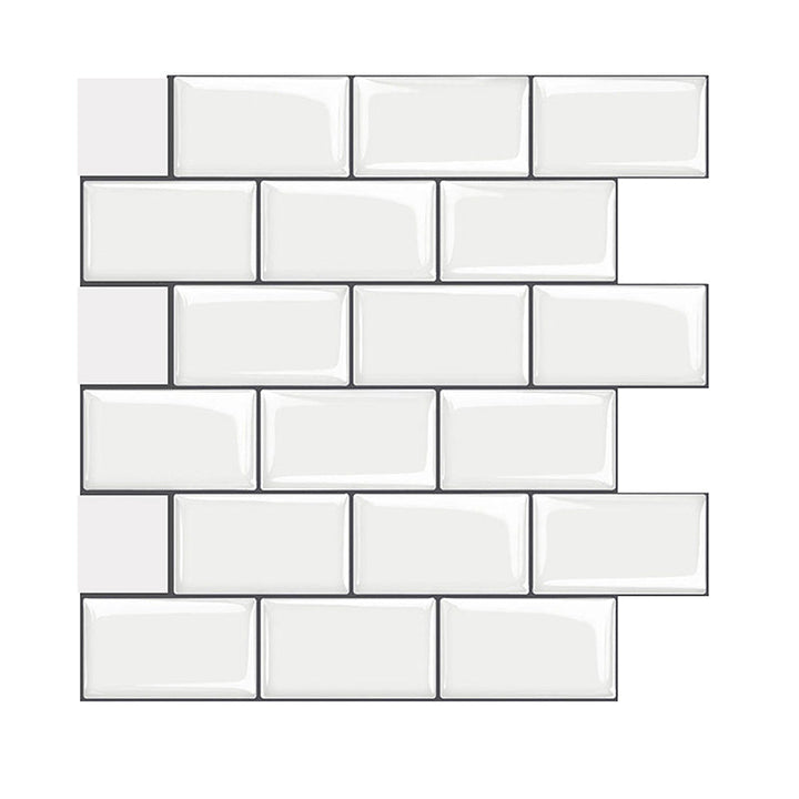 BowLift | Mosaic Tile Peel & Stick Tile PVC Kitchen Backsplash Peel and Stick Wall Tile
