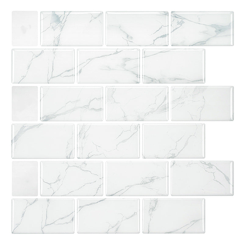 BowLift | Mosaic Tile Peel & Stick Tile PVC Kitchen Backsplash Peel and Stick Wall Tile