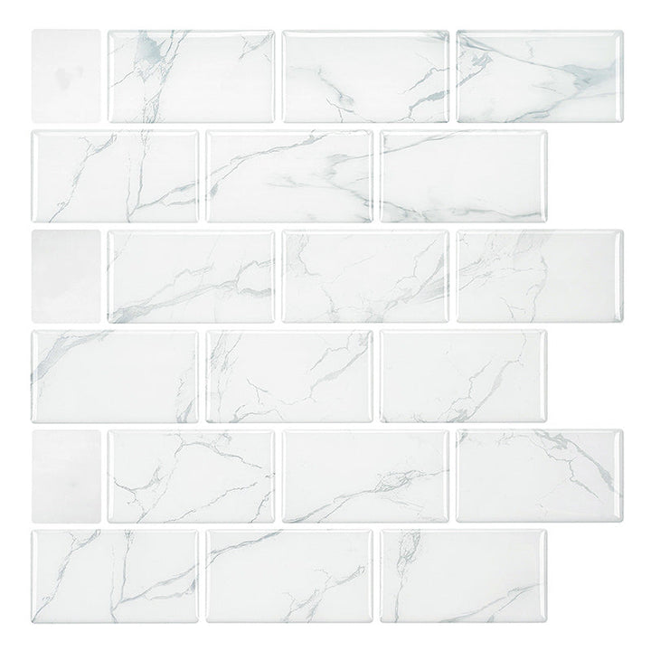 BowLift | Mosaic Tile Peel & Stick Tile PVC Kitchen Backsplash Peel and Stick Wall Tile