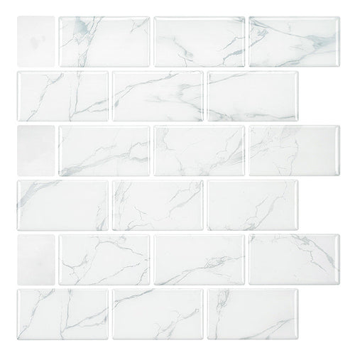 BowLift | Mosaic Tile Peel & Stick Tile PVC Kitchen Backsplash Peel and Stick Wall Tile