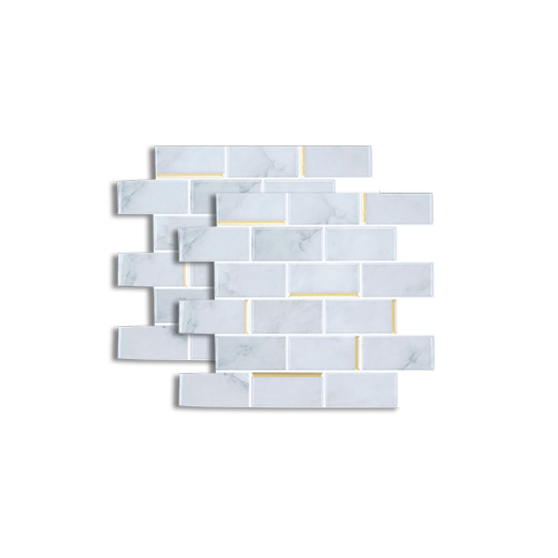 BowLift | Mosaic Tile Peel & Stick Tile PVC Kitchen Backsplash Peel and Stick Wall Tile