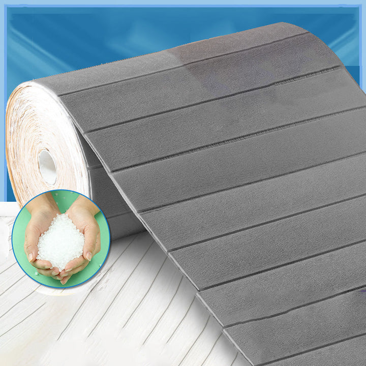 BowLift | Modern Tin Back Wall Panel 3D Print Wood Grain Design