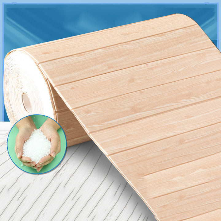 BowLift | Modern Tin Back Wall Panel 3D Print Wood Grain Design