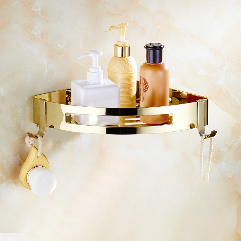 BowLift | Contemporary brushed brass bathroom accessories as a single piece or as a set