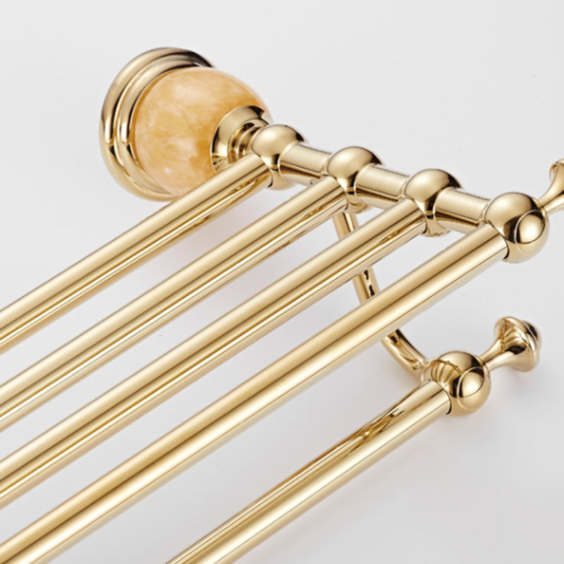 BowLift | Contemporary brushed brass bathroom accessories as a single piece or as a set