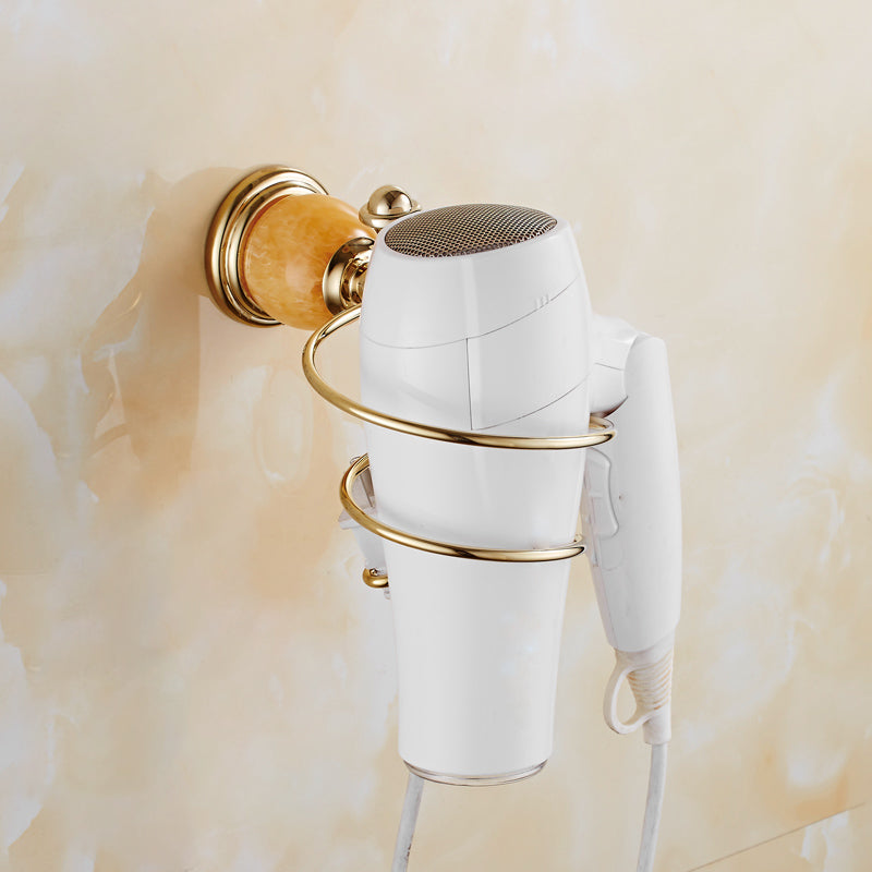BowLift | Contemporary brushed brass bathroom accessories as a single piece or as a set