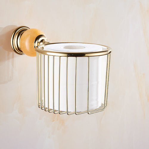 BowLift | Modern bathroom accessories as a single piece or as a set in gold