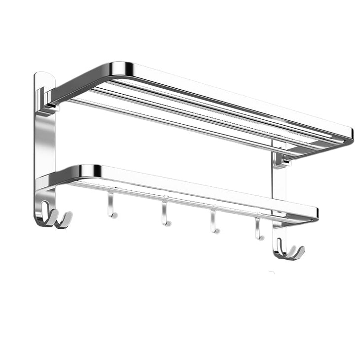 BowLift | Contemporary Chrome Bathroom Hardware Set Polished Chrome Bathroom Set Made of Stainless Steel