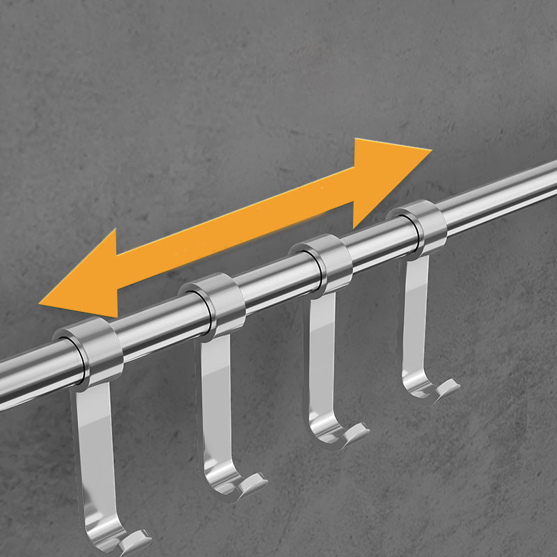 BowLift | Contemporary Chrome Bathroom Hardware Set Polished Chrome Bathroom Set Made of Stainless Steel