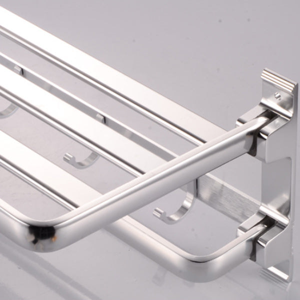 BowLift | Modern 5-piece bathroom accessory set with triangular bath shelf