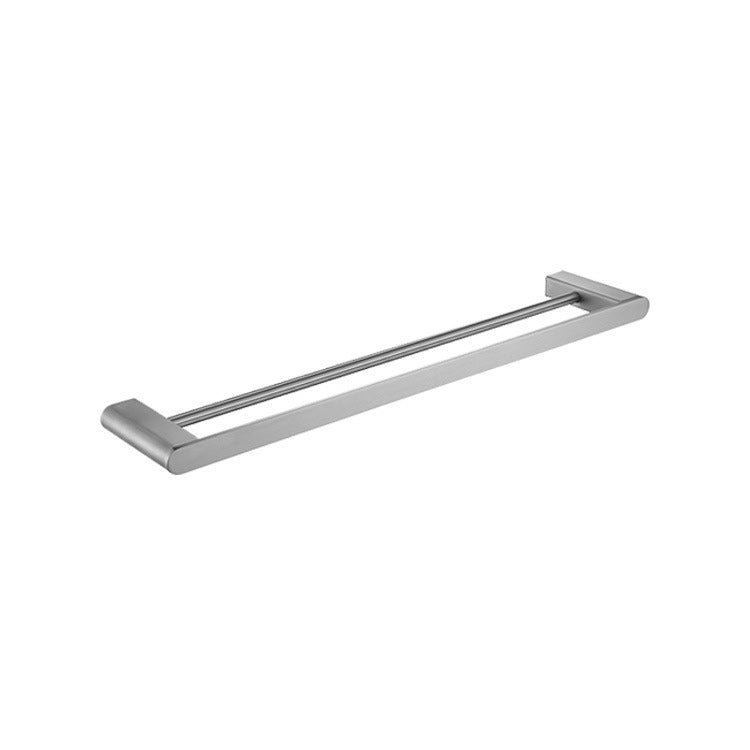 BowLift | 5-piece modern bathroom accessory set made of stainless steel with towel bar/robe hooks/paper holder
