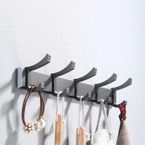 BowLift | Contemporary Gray Bathroom Hardware Set Bathroom Shelf/Towel Bar Including Bathroom Set