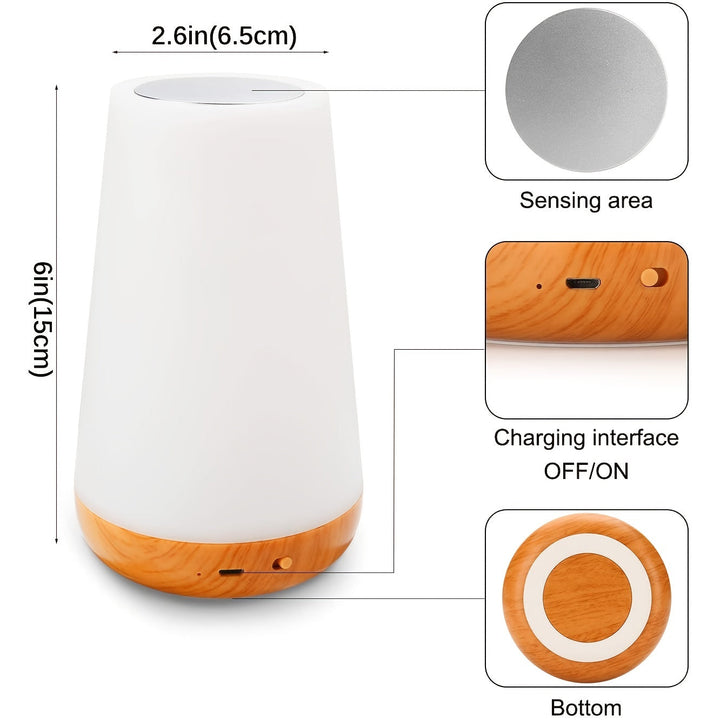 SpaceGlow – Wireless LED Night Light with Timer Bowlift