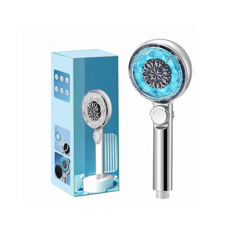 BowLift | Contemporary Handheld Showerhead Round Filter Ball Spray Head With Digital Display