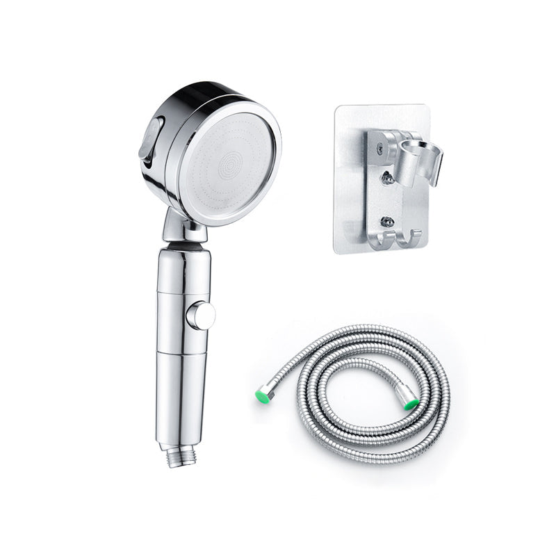 BowLift | Contemporary Handheld Showerhead Round 3 Settings Sprayhead in Silver