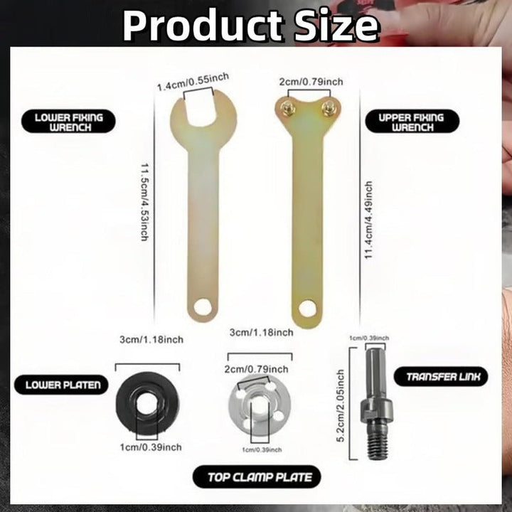 Drill To Grinder Adapter Kit Bowlift