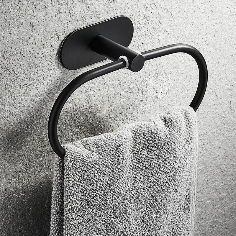BowLift | 4-piece traditional bathroom hardware set with towel ring/paper holder & bath towel hook