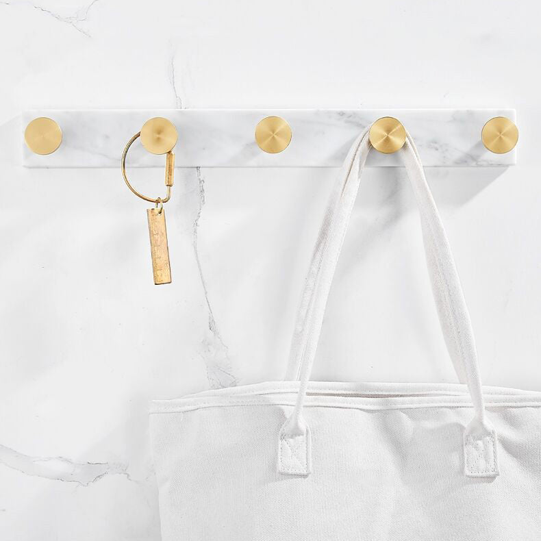 BowLift | Modern bathroom accessories as a single piece or as a set in marble and metal