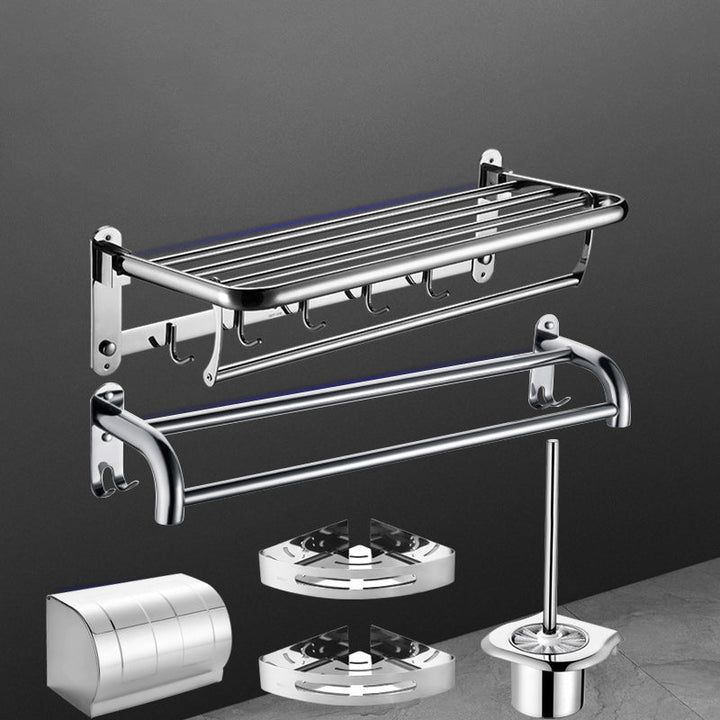 BowLift | 6-piece stainless steel modern bathroom accessories as a single item or as a set