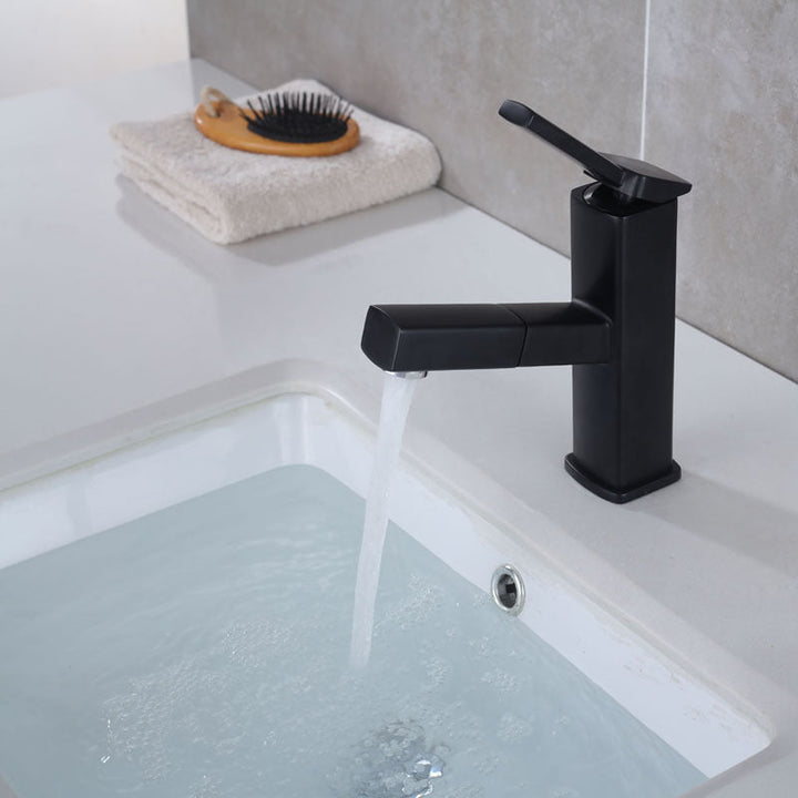 BowLift | Glam Style Faucet Single Handle Centerset Faucet with Swivel Spout