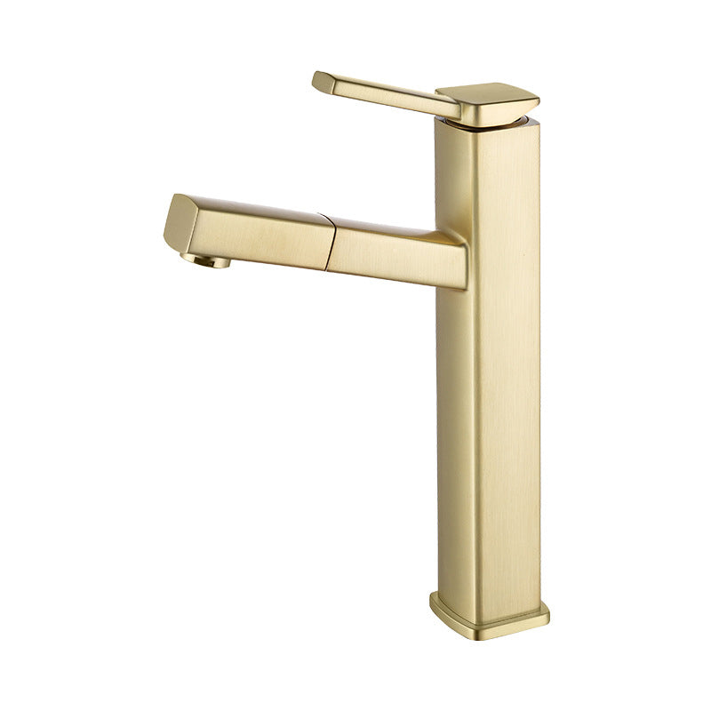 BowLift | Glam Style Faucet Single Handle Centerset Faucet with Swivel Spout