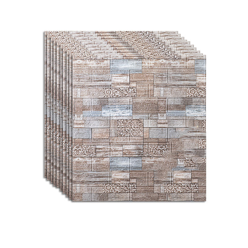 BowLift | Industrial Wall Plank 3D Print Bathroom Living Room Wall Panels Set of 10