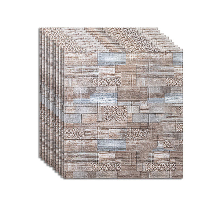 BowLift | Industrial Wall Plank 3D Print Bathroom Living Room Wall Panels Set of 10