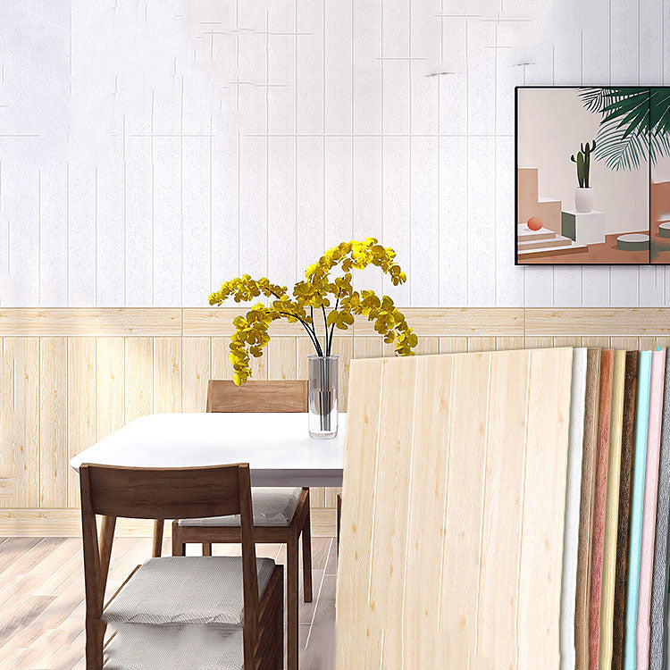 BowLift | Modern Wall Paneling Peel and Stick Wood Look Design Rectangular Wall Paneling