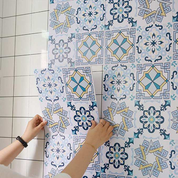 BowLift | Mosaic Tile Wallpaper Contemporary Plastic Wallpaper with Square Shape