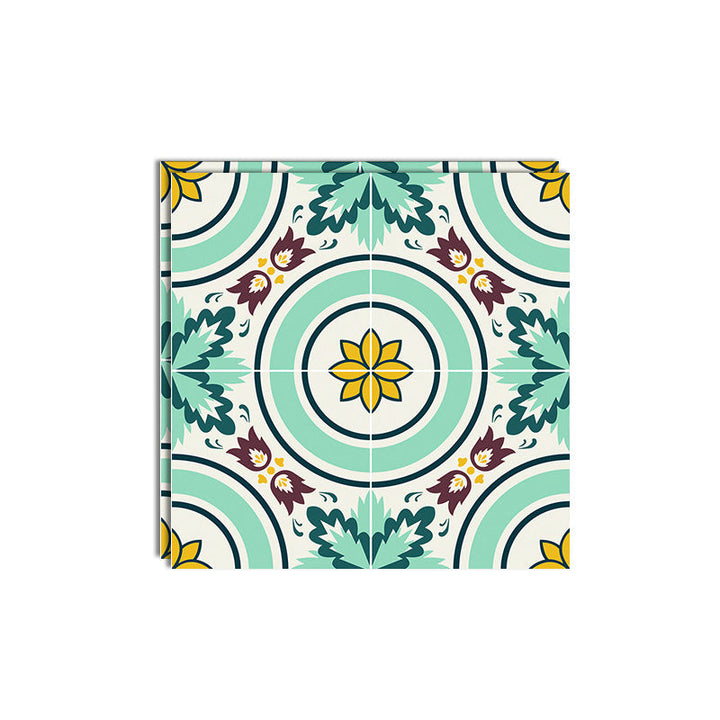BowLift | Mosaic Tile Wallpaper Contemporary Plastic Wallpaper with Square Shape