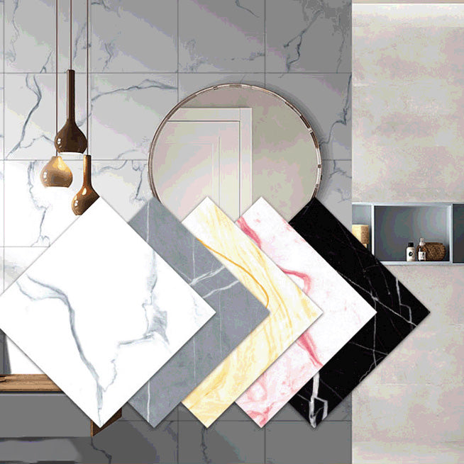 BowLift | Modern plastic wallpaper single piece peel and stick wall tile with square shape