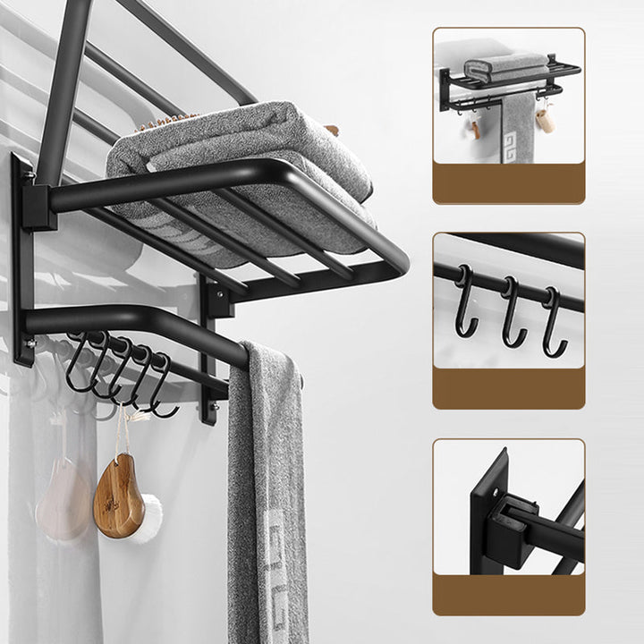BowLift | Matt Black Bathroom Accessory Set Modern Bathroom Accessory as Individual Piece or as Set