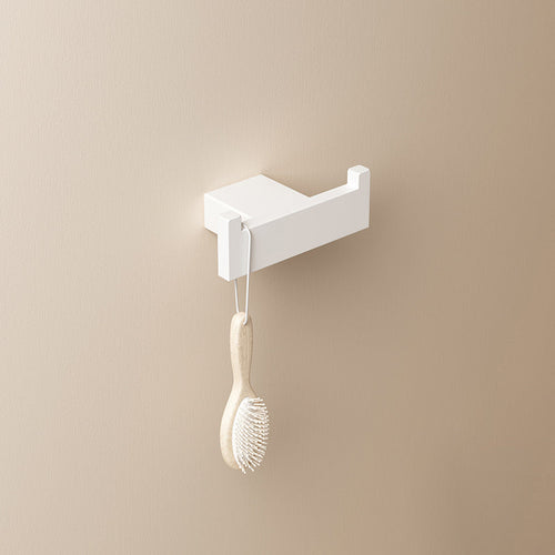 BowLift | Modern White Bathroom Accessory Set Stainless Steel Bath Hardware Set