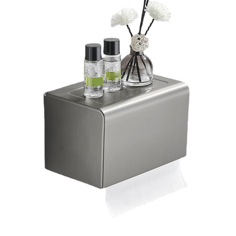 BowLift | Modern Chrome Bathroom Accessories Set Aluminum Bathroom Fixtures Set