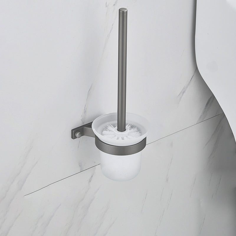 BowLift | Modern Chrome Bathroom Accessories Set Aluminum Bathroom Fixtures Set