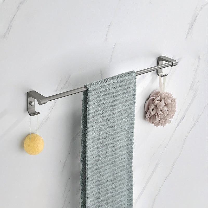 BowLift | Modern Chrome Bathroom Accessories Set Aluminum Bathroom Fixtures Set