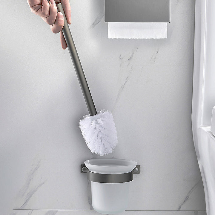BowLift | Modern Chrome Bathroom Accessories Set Aluminum Bathroom Fixtures Set