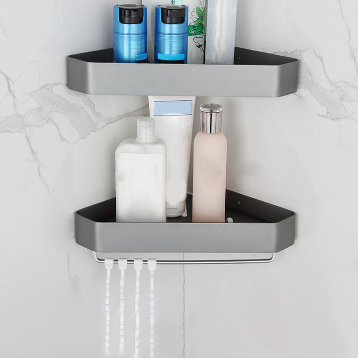BowLift | Modern Chrome Bathroom Accessories Set Aluminum Bathroom Fixtures Set