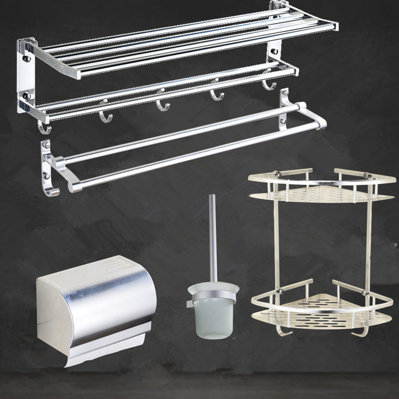 BowLift | Modern Stainless Steel Paper Holder Bathroom Shelf Bathroom Accessories Set