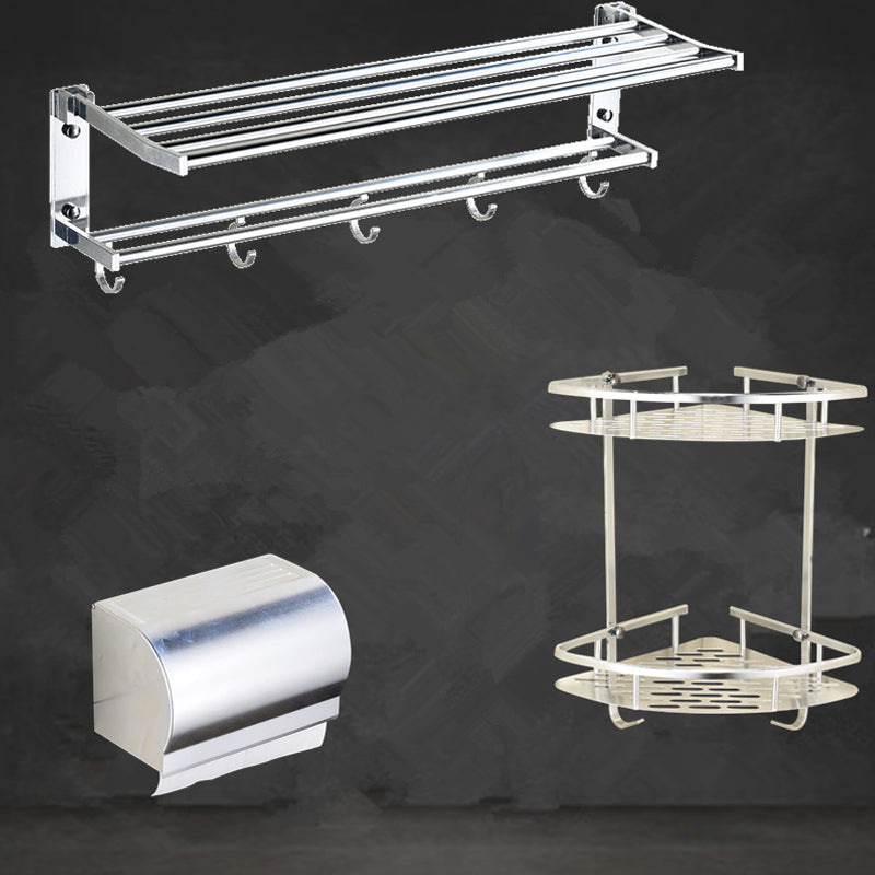 BowLift | Modern Stainless Steel Paper Holder Bathroom Shelf Bathroom Accessories Set