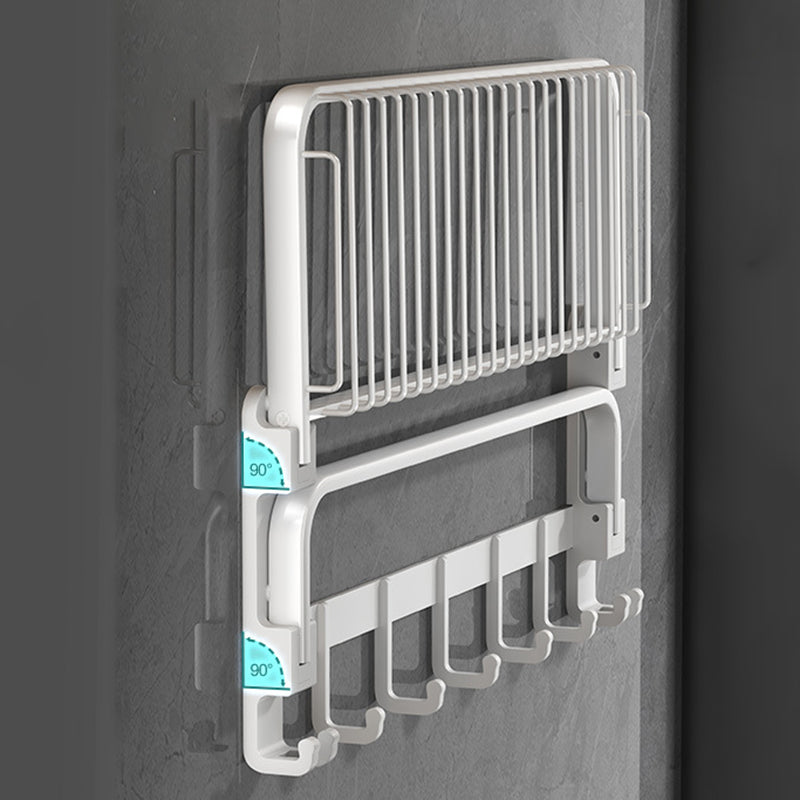 BowLift | Modern Bathroom Accessory Set White Paper Holder Bathroom Shelf Bathroom Fittings Set